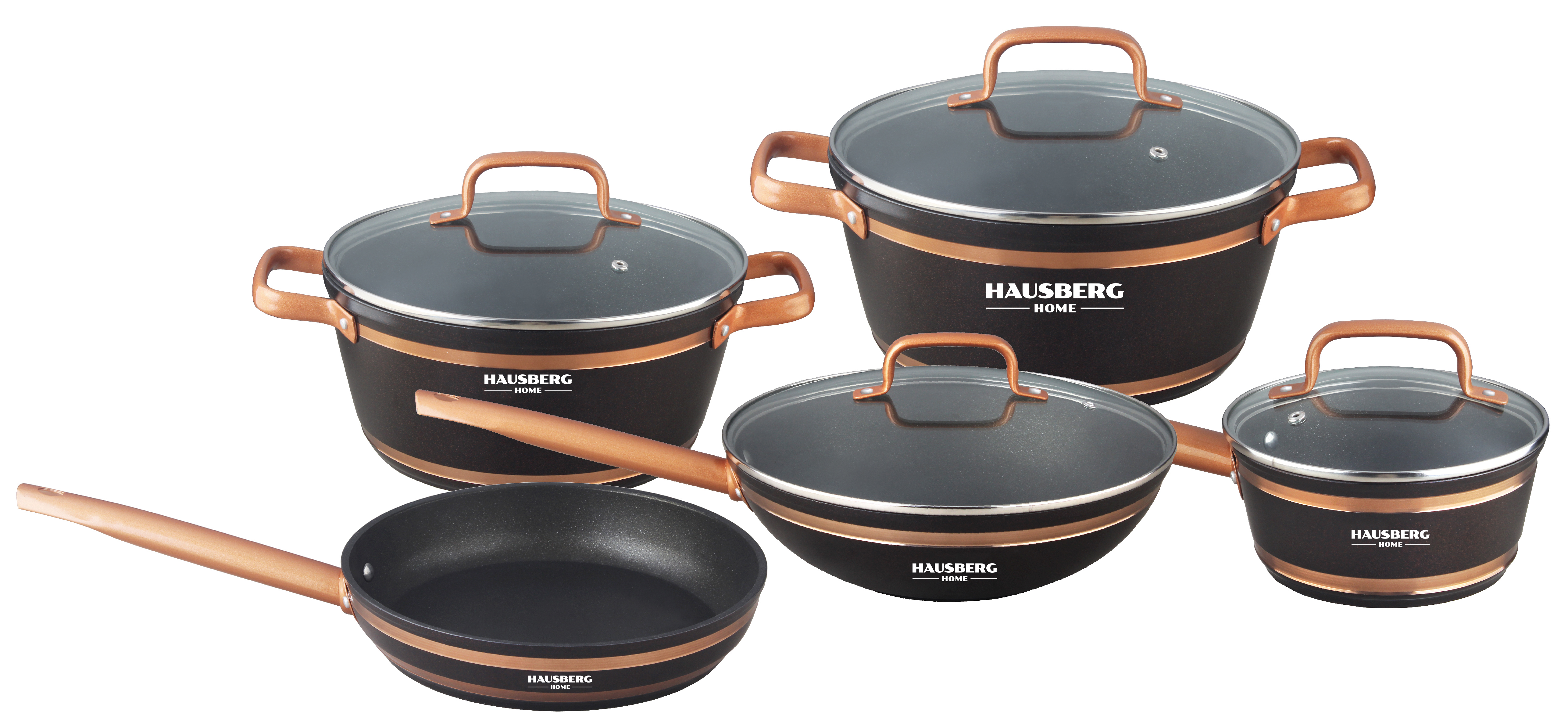 9 PCS FORGED COOWARE SET